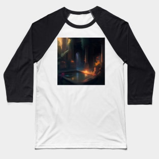 Candlelit Haven Baseball T-Shirt